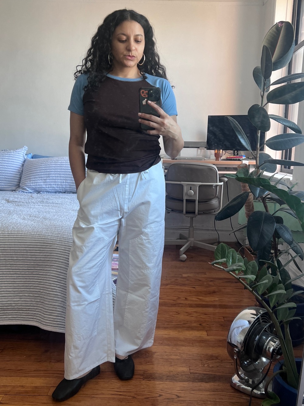 Luna Pants in White, Tall - Picture 7 of 7